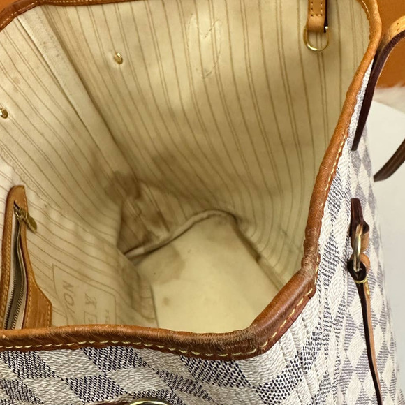 💎✨Authentic✨💎 Louis Vuitton Neverfull MM Damier Azur - Picture 11 of 14